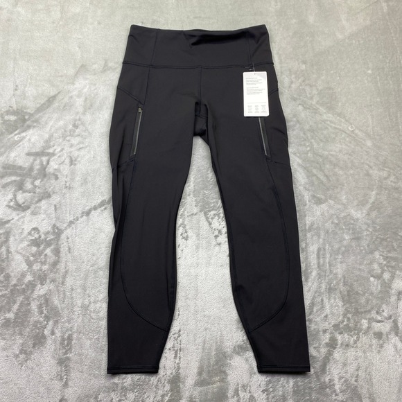 Athleta Pants - Athleta Rainier 7/8 Tight Leggings Black Medium NWT Fits 26" Athleisure Grunge